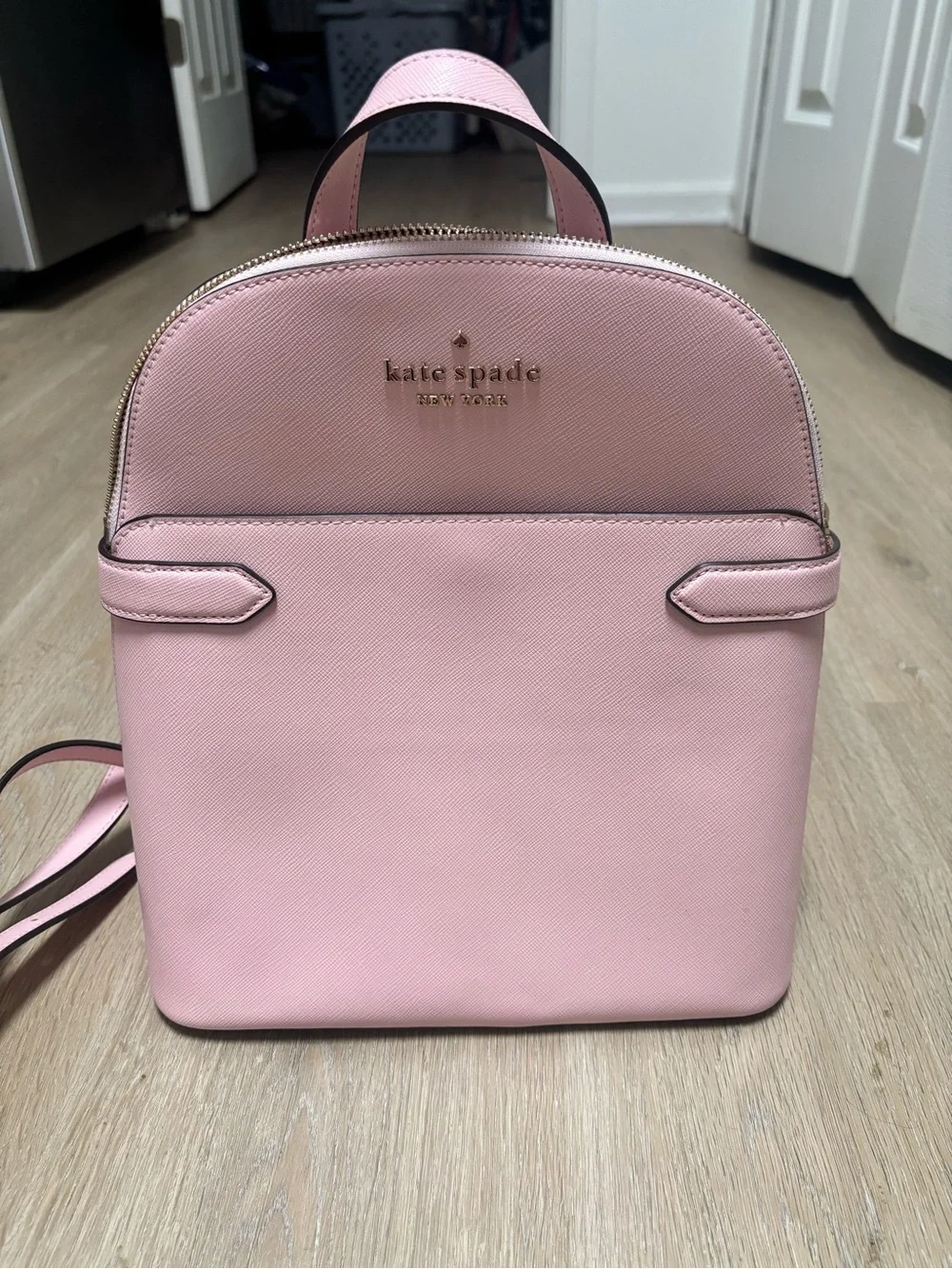 kate spade Pink Saffiano Mini Backpack